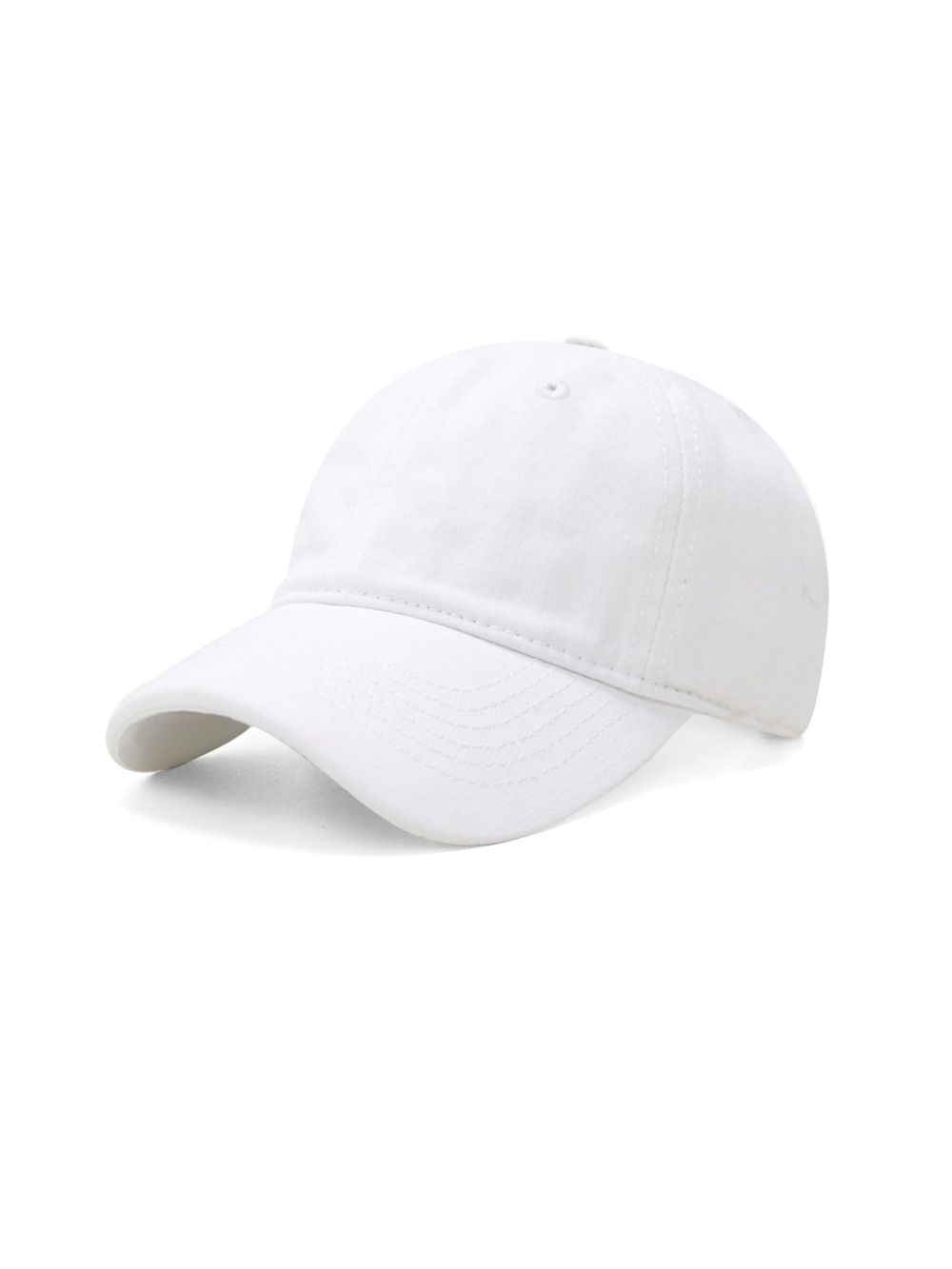 Baseball Cap Golf Dad Hat Adjustable Original Classic | White(Washed) | Size OS